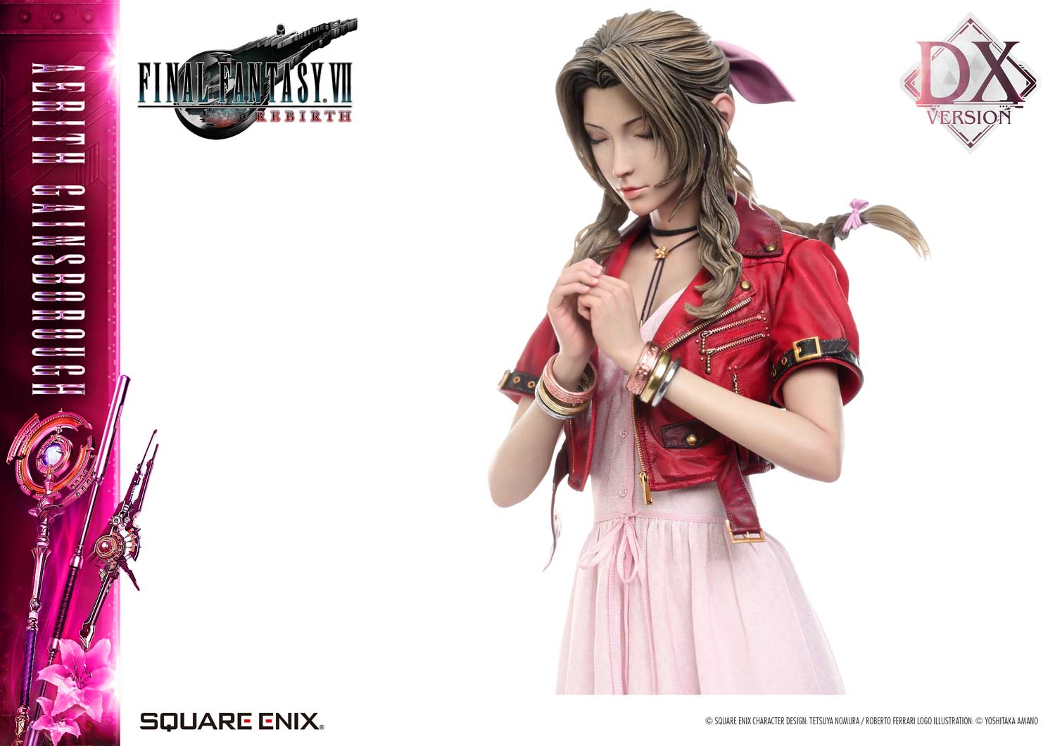 VII REBIRTH 1/4 Scale Aerith Gainsborough Deluxe Version image 7