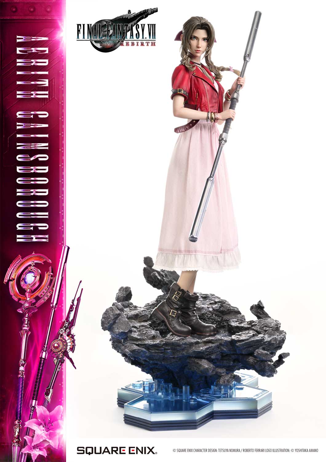 VII REBIRTH 1/4 Scale Aerith Gainsborough Deluxe Version image 8