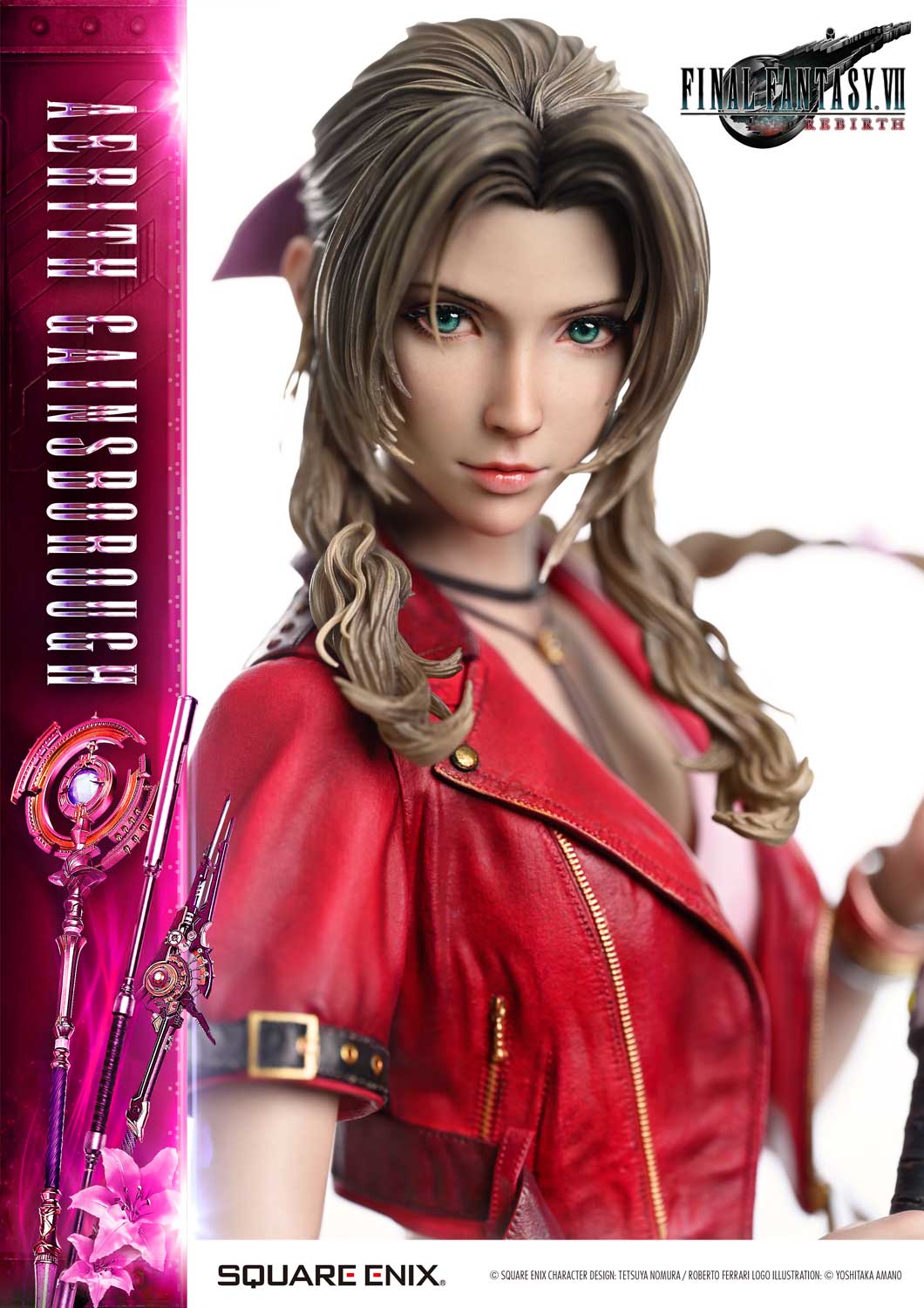 VII REBIRTH 1/4 Scale Aerith Gainsborough Deluxe Version image 9