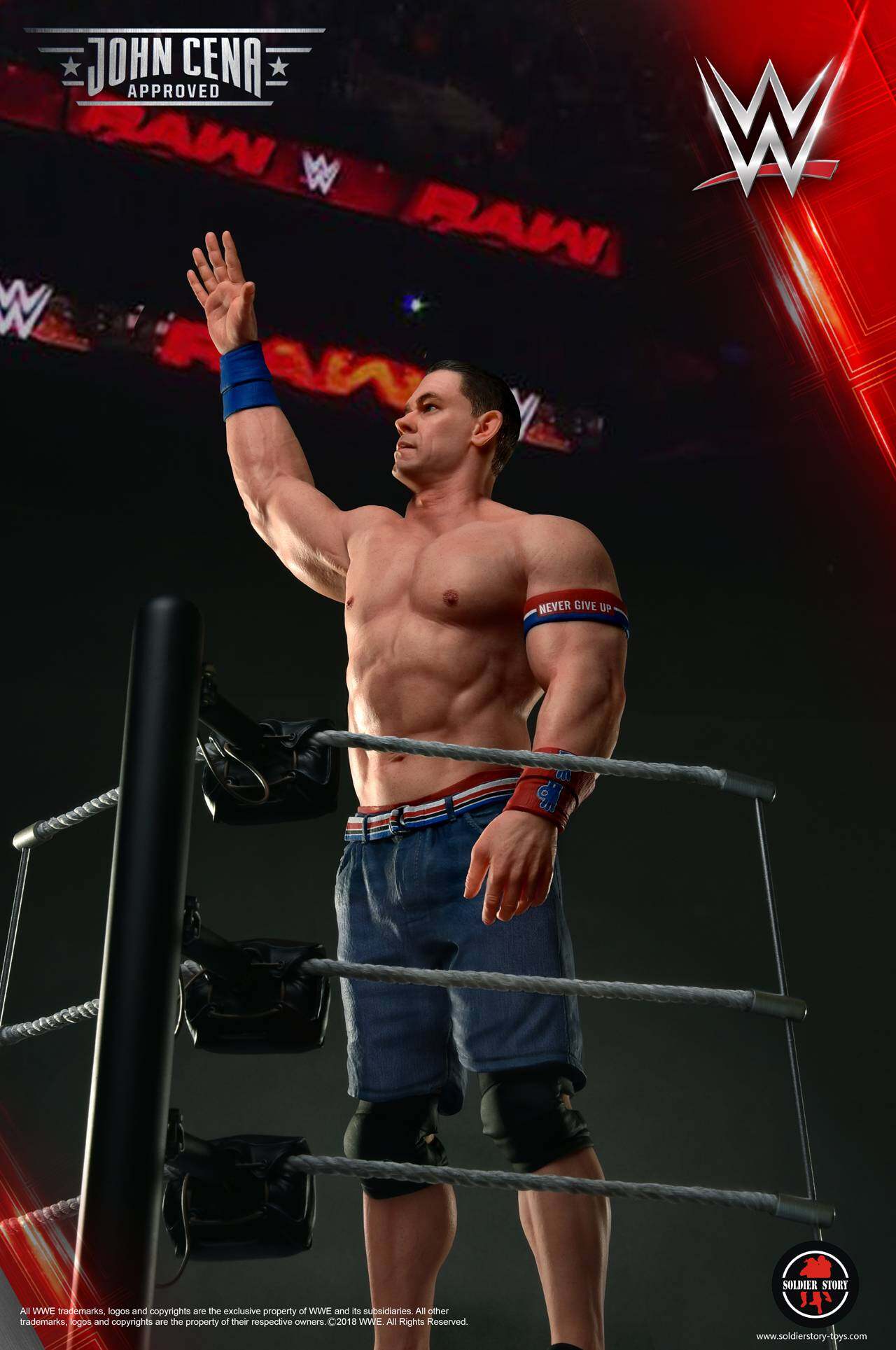 WWE John Cena Collectible Statue image 10