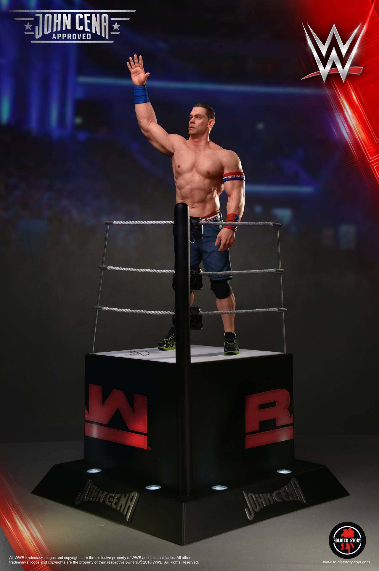 WWE John Cena Collectible Statue image 3