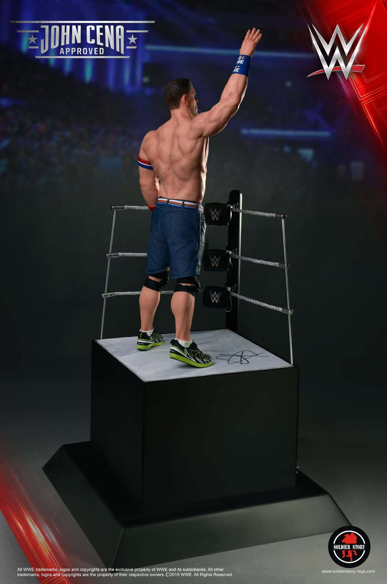 WWE John Cena Collectible Statue image 5