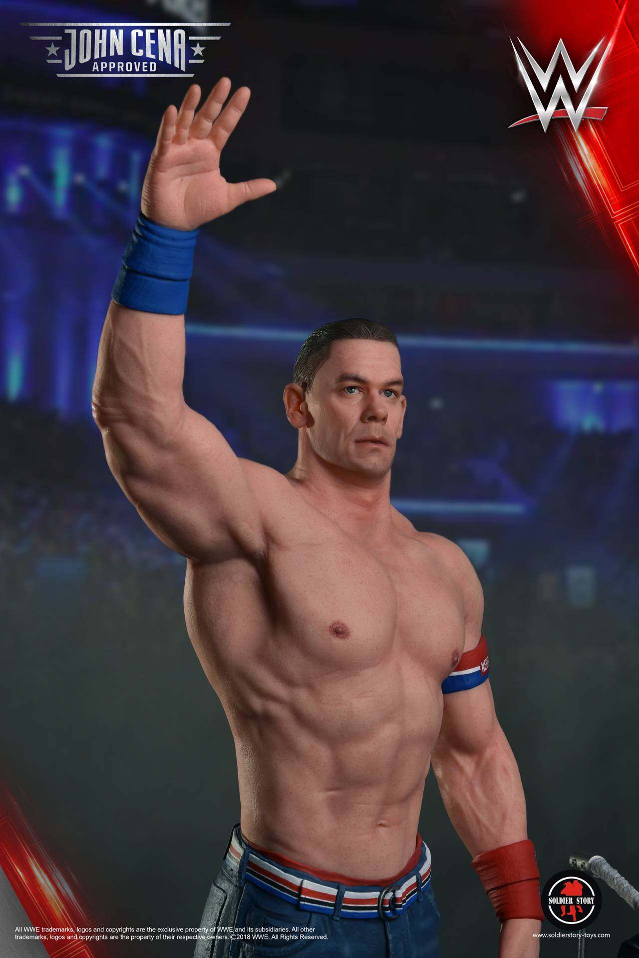 WWE John Cena Collectible Statue image 9