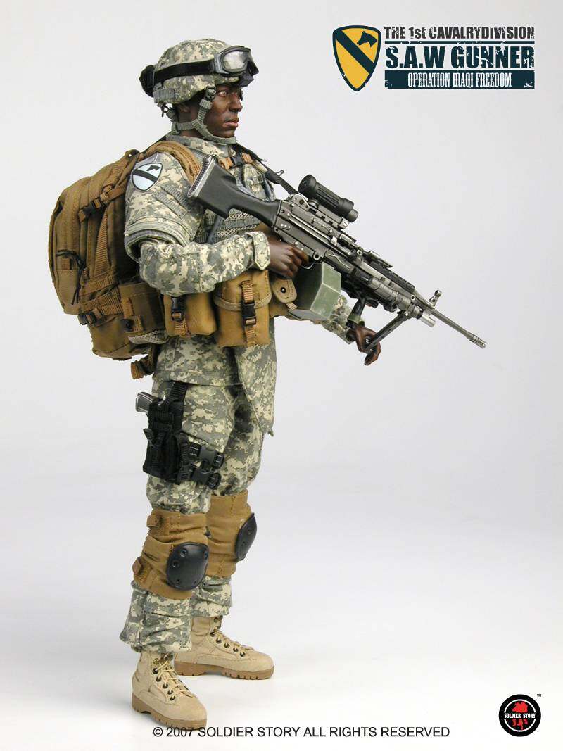 The 1st Cavalry division S.A.W. Gunner image 10