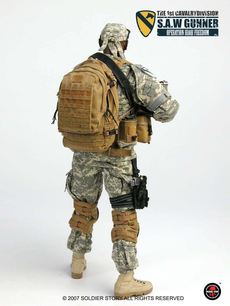 The 1st Cavalry division S.A.W. Gunner image 4