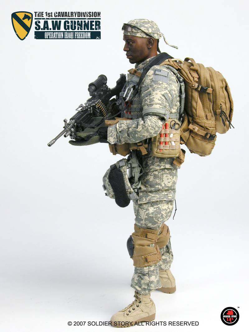 The 1st Cavalry division S.A.W. Gunner image 5