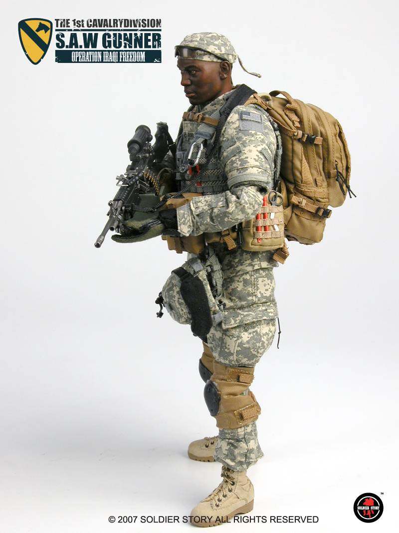 The 1st Cavalry division S.A.W. Gunner image 6