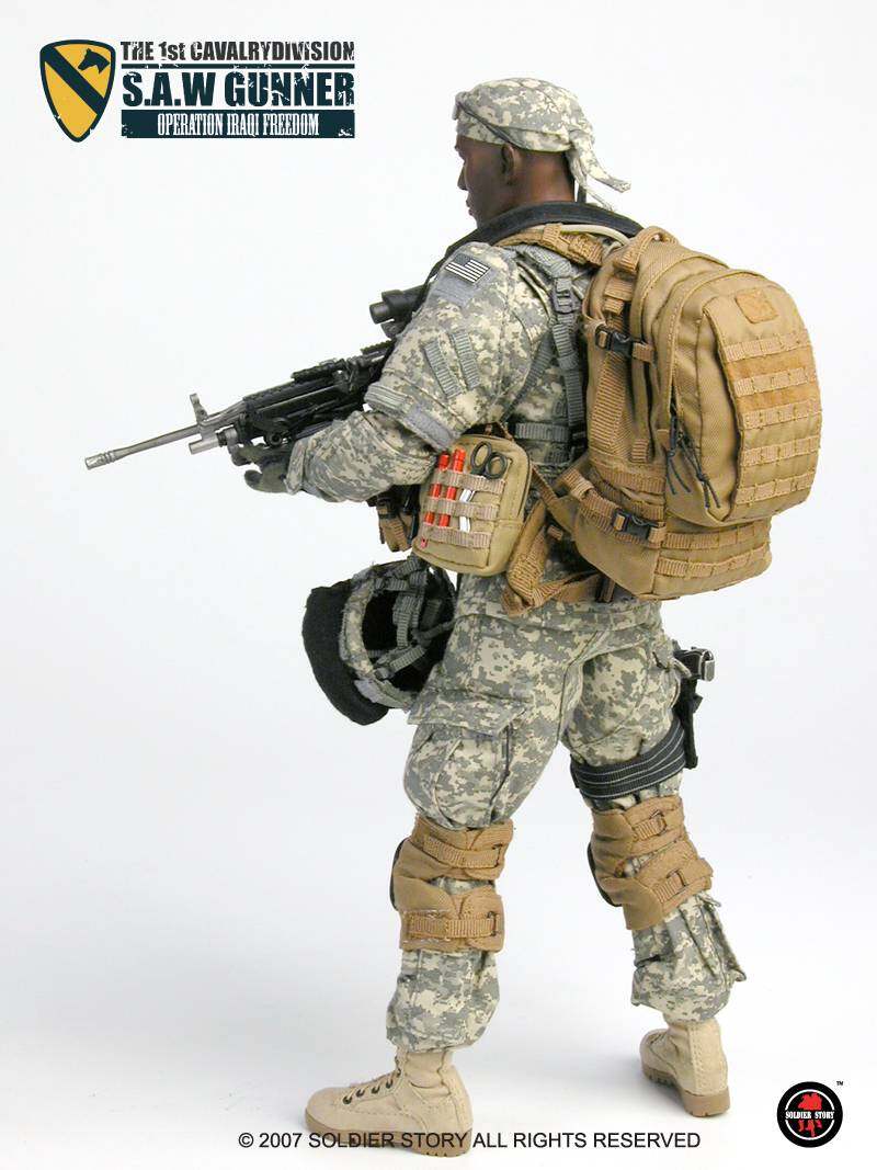 The 1st Cavalry division S.A.W. Gunner image 7