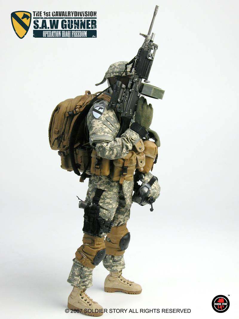 The 1st Cavalry division S.A.W. Gunner image 8
