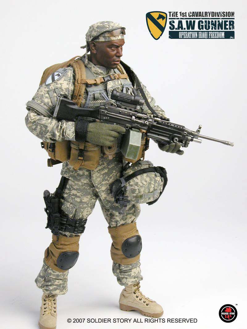 The 1st Cavalry division S.A.W. Gunner image 9