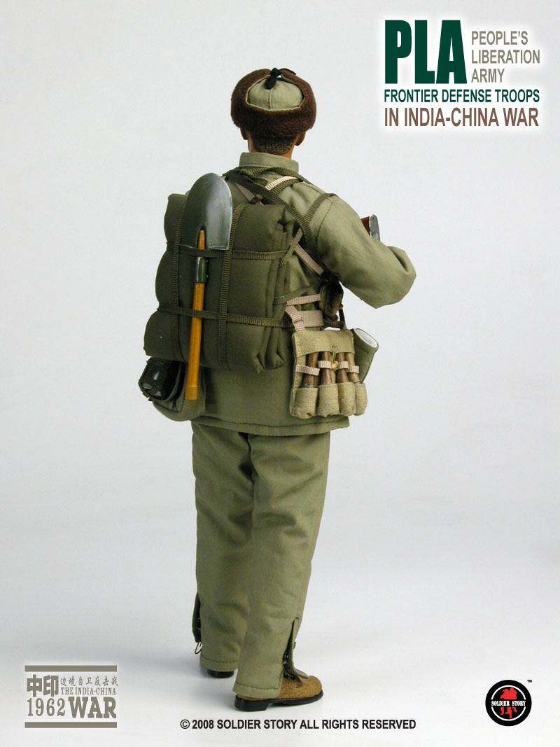 PLA frontier defense troops in INDIA-CHINA WAR image 4