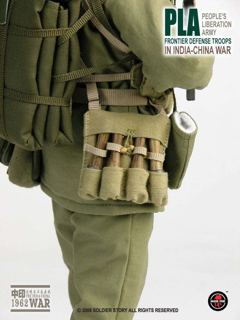 PLA frontier defense troops in INDIA-CHINA WAR image 8