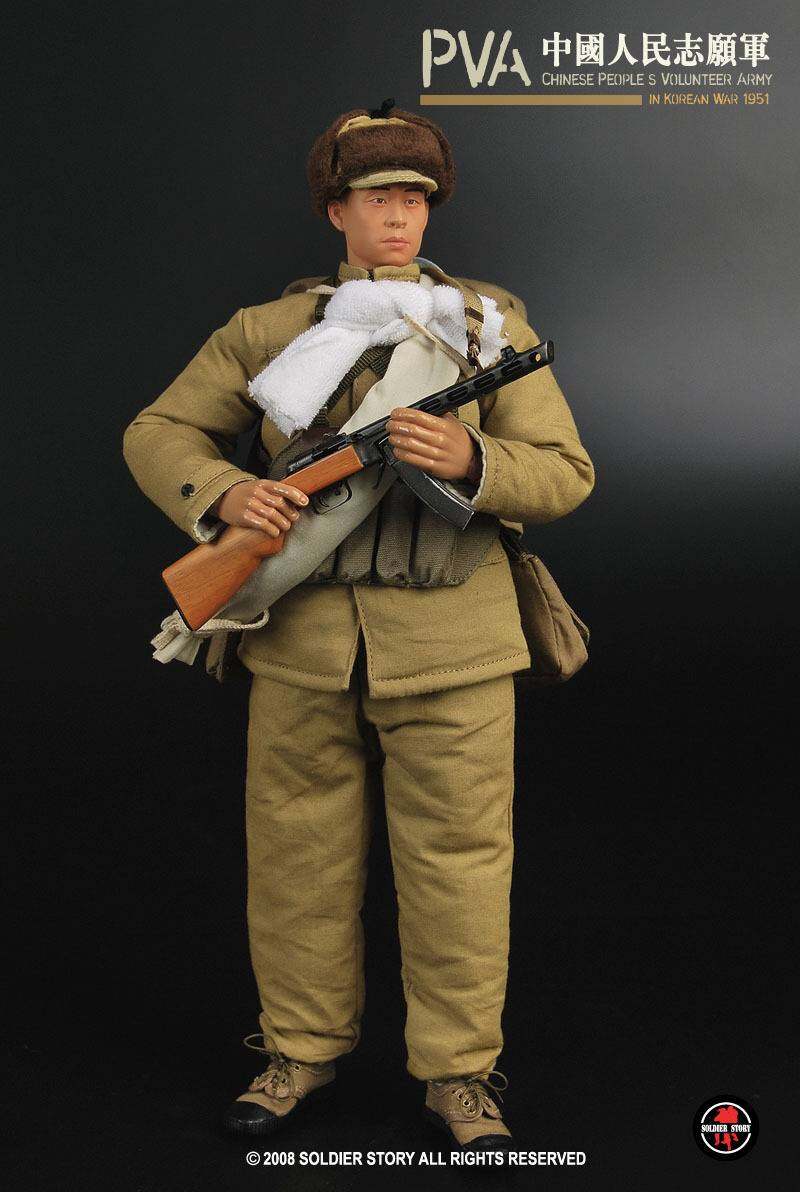 Chinese People's Volunteer Army in Korean War 1951 image 8