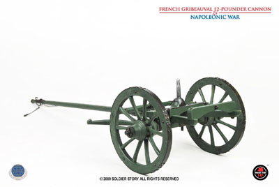French Gribeauval 12-Pounder Cannon In Napoleonic War image 10