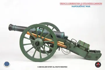 French Gribeauval 12-Pounder Cannon In Napoleonic War