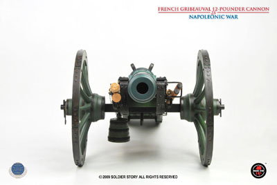French Gribeauval 12-Pounder Cannon In Napoleonic War image 6