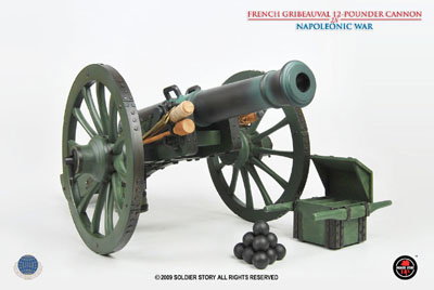 French Gribeauval 12-Pounder Cannon In Napoleonic War image 8