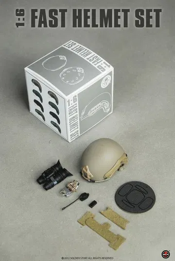 1:6 FAST HELMET SET Collect All 6+2 secret