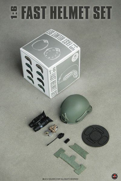 1:6 FAST HELMET SET Collect All 6+2 secret image 2