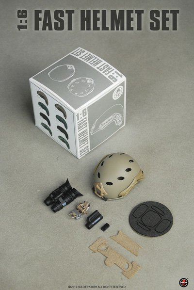 1:6 FAST HELMET SET Collect All 6+2 secret image 4