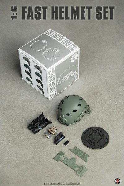 1:6 FAST HELMET SET Collect All 6+2 secret image 5