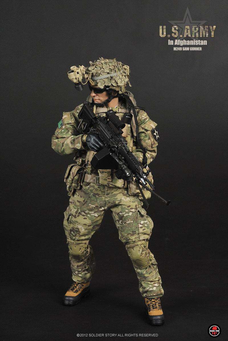 U.S. ARMY IN AFGHANISTAN M249 GUNNER image 10