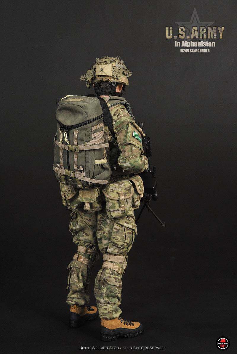 U.S. ARMY IN AFGHANISTAN M249 GUNNER image 5