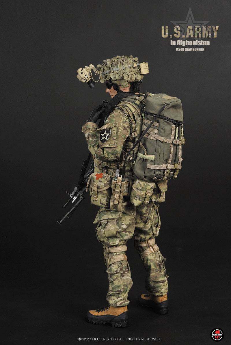 U.S. ARMY IN AFGHANISTAN M249 GUNNER image 6