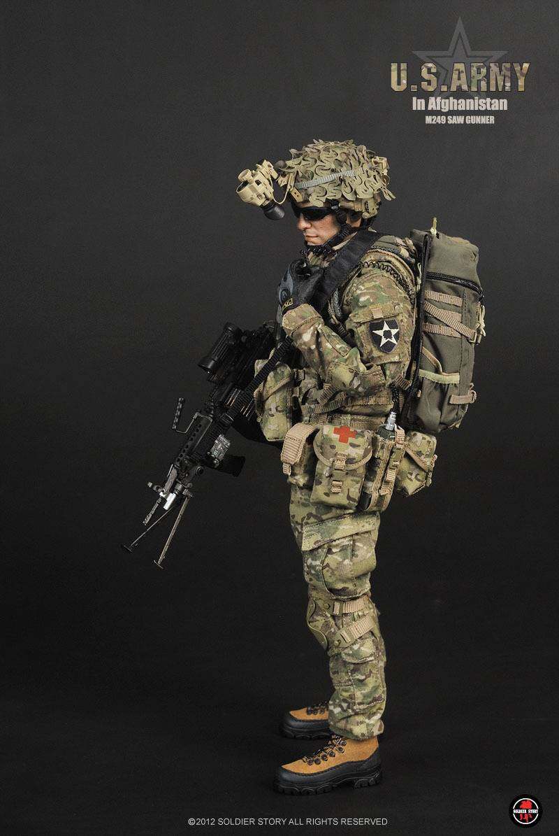 U.S. ARMY IN AFGHANISTAN M249 GUNNER image 7