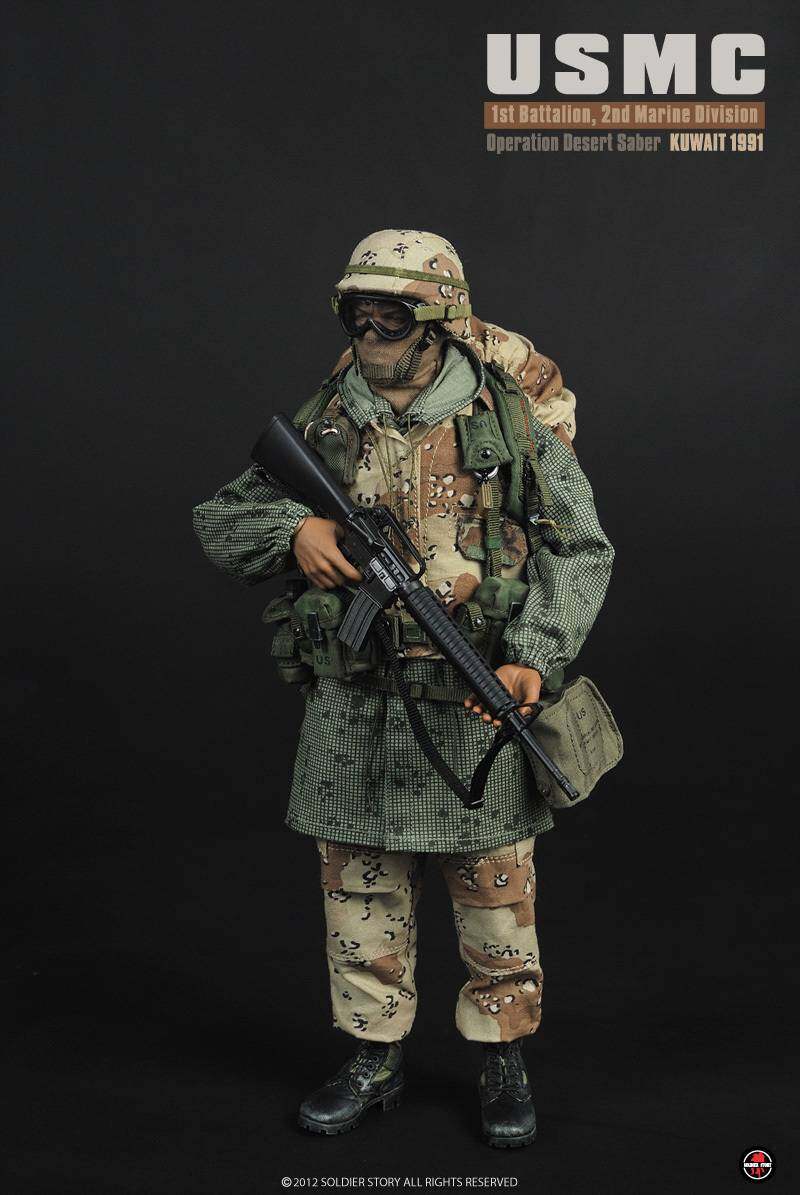 USMC 1st Battalion 2nd Marine Division Operation Desert Saber image 2