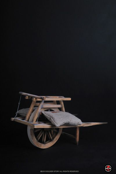 REAL WOODEN CART image 2