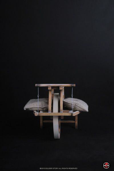 REAL WOODEN CART image 3