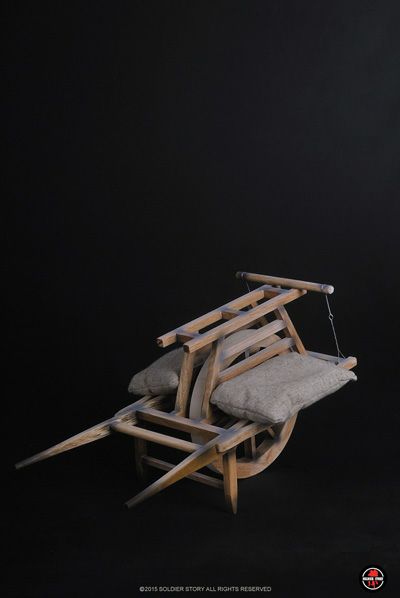 REAL WOODEN CART image 6
