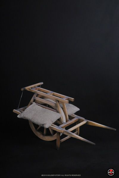 REAL WOODEN CART image 8