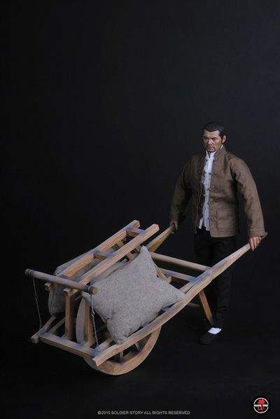 REAL WOODEN CART image 9