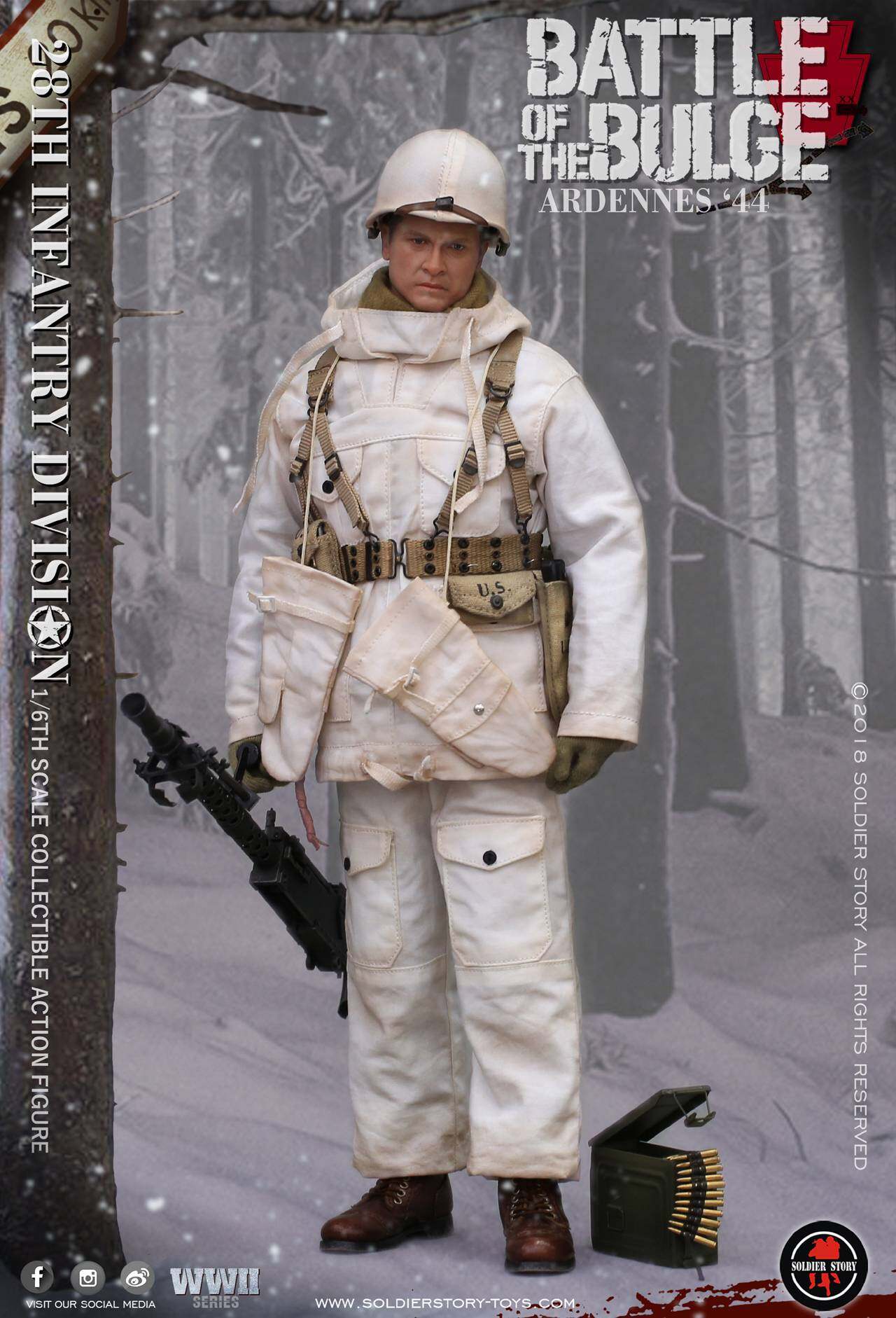 U.S. Army 28th Infantry Division Ardennes 1944 image 5