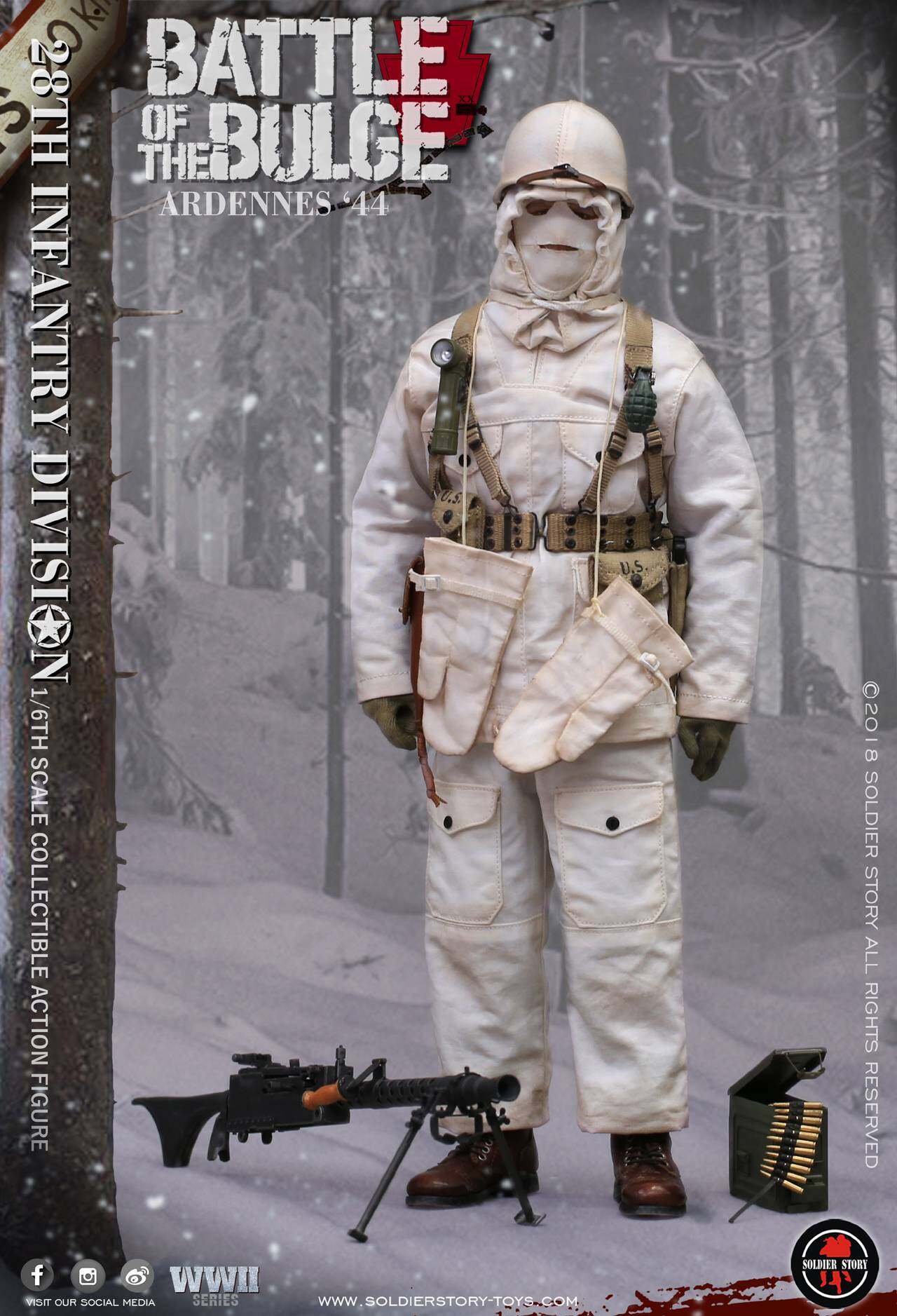 U.S. Army 28th Infantry Division Ardennes 1944 image 6
