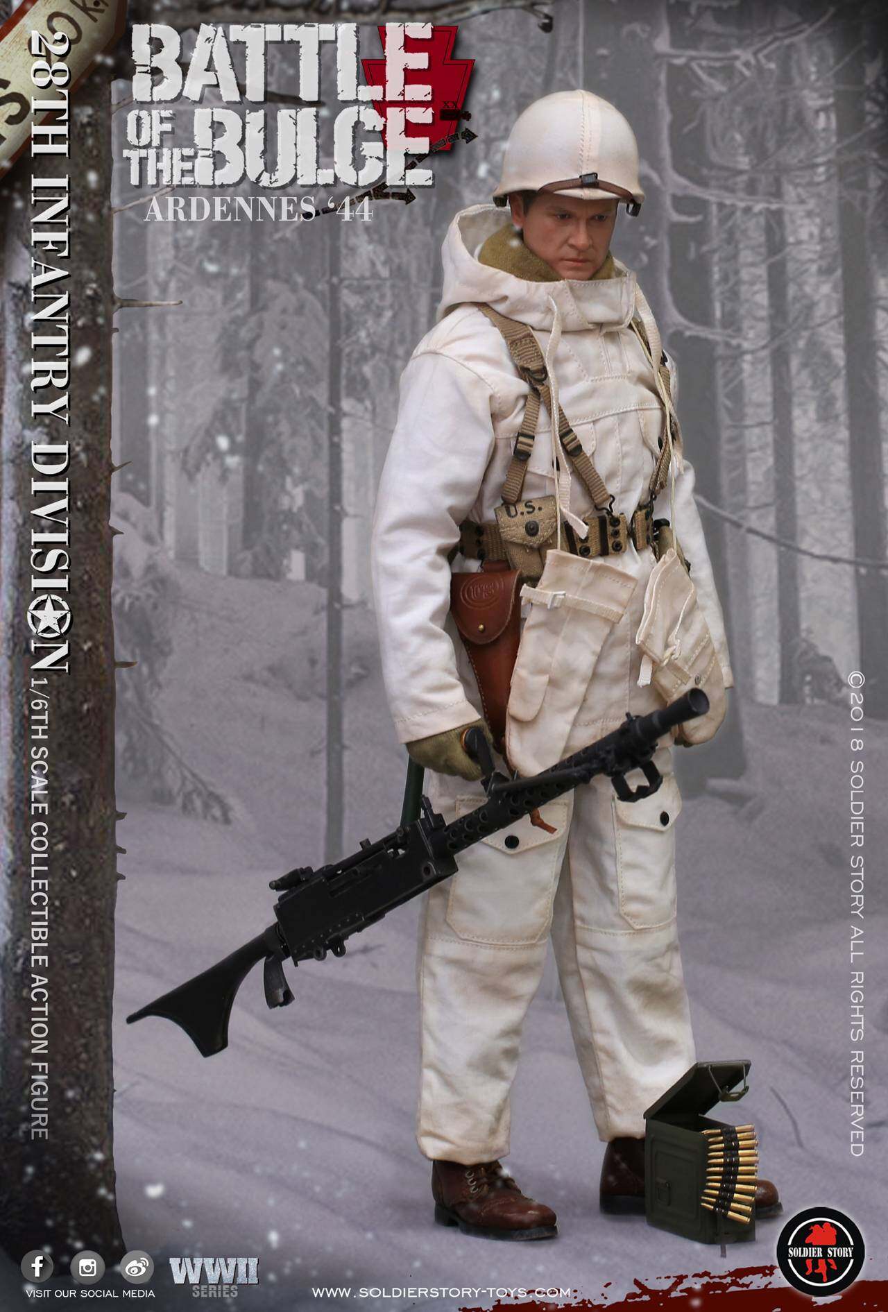 U.S. Army 28th Infantry Division Ardennes 1944 image 7