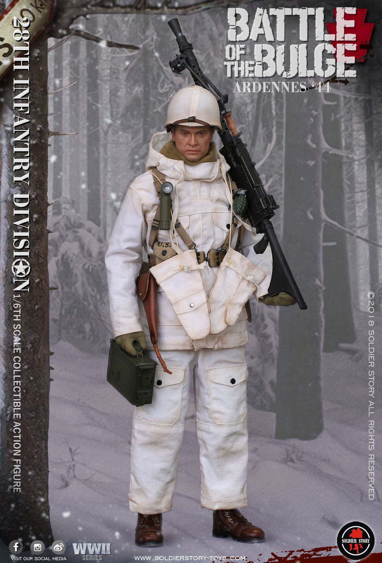 U.S. Army 28th Infantry Division Ardennes 1944 image 9