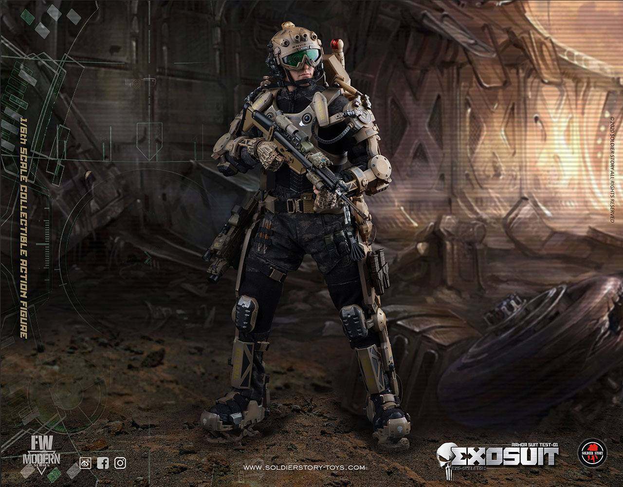EXO-SKELETON ARMOR SUIT TEST-01 image 2