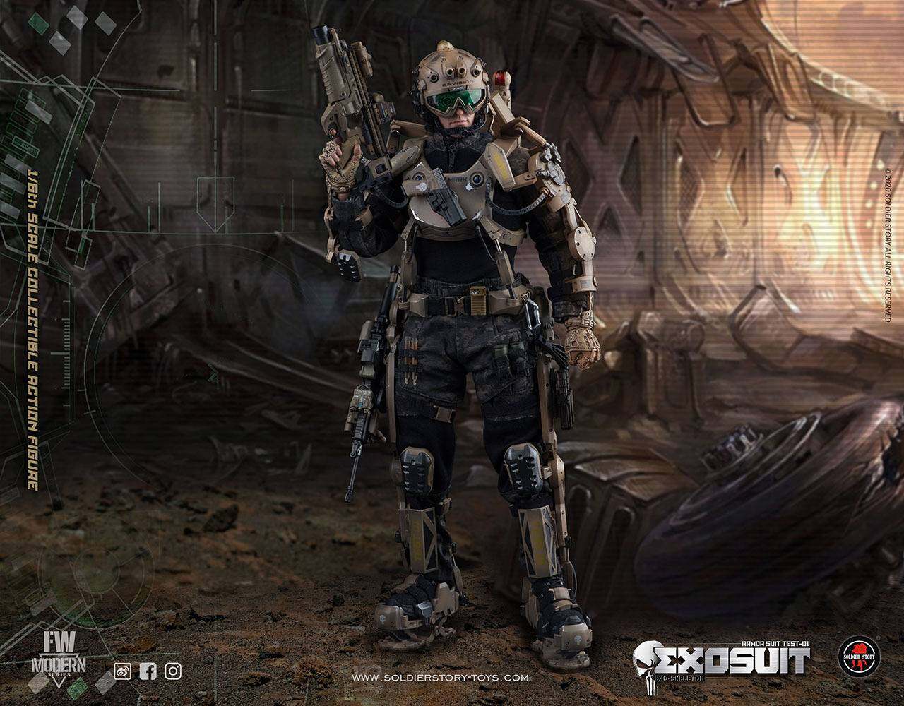 EXO-SKELETON ARMOR SUIT TEST-01 image 3