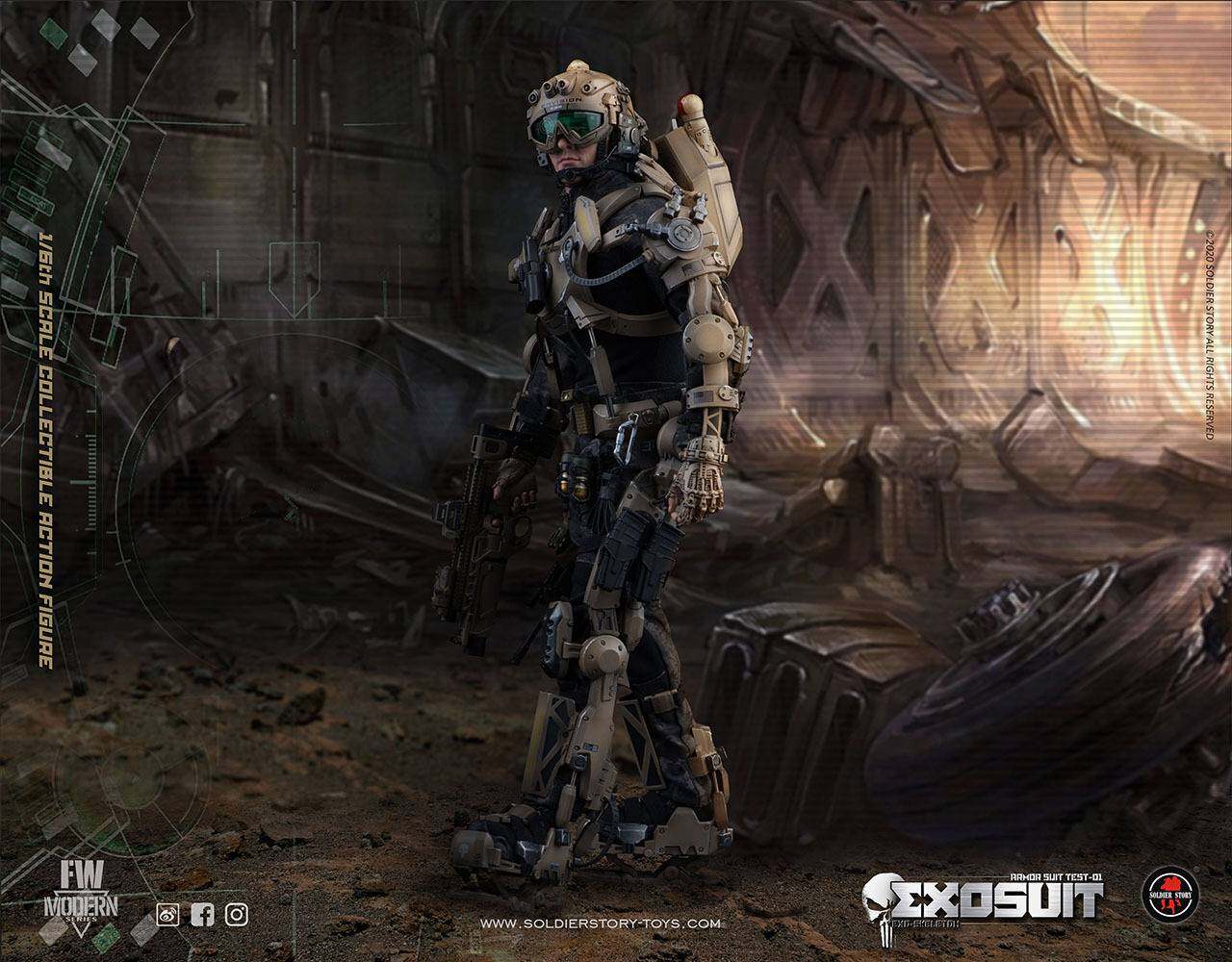 EXO-SKELETON ARMOR SUIT TEST-01 image 5