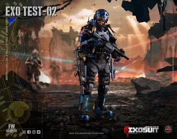 EXO-SKELETON ARMOR SUIT TEST-02