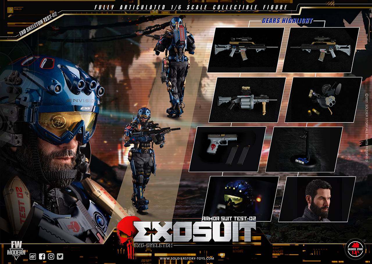 EXO-SKELETON ARMOR SUIT TEST-02 image 2