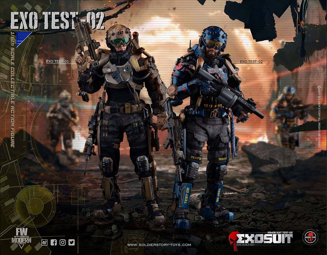 EXO-SKELETON ARMOR SUIT TEST-02 image 3