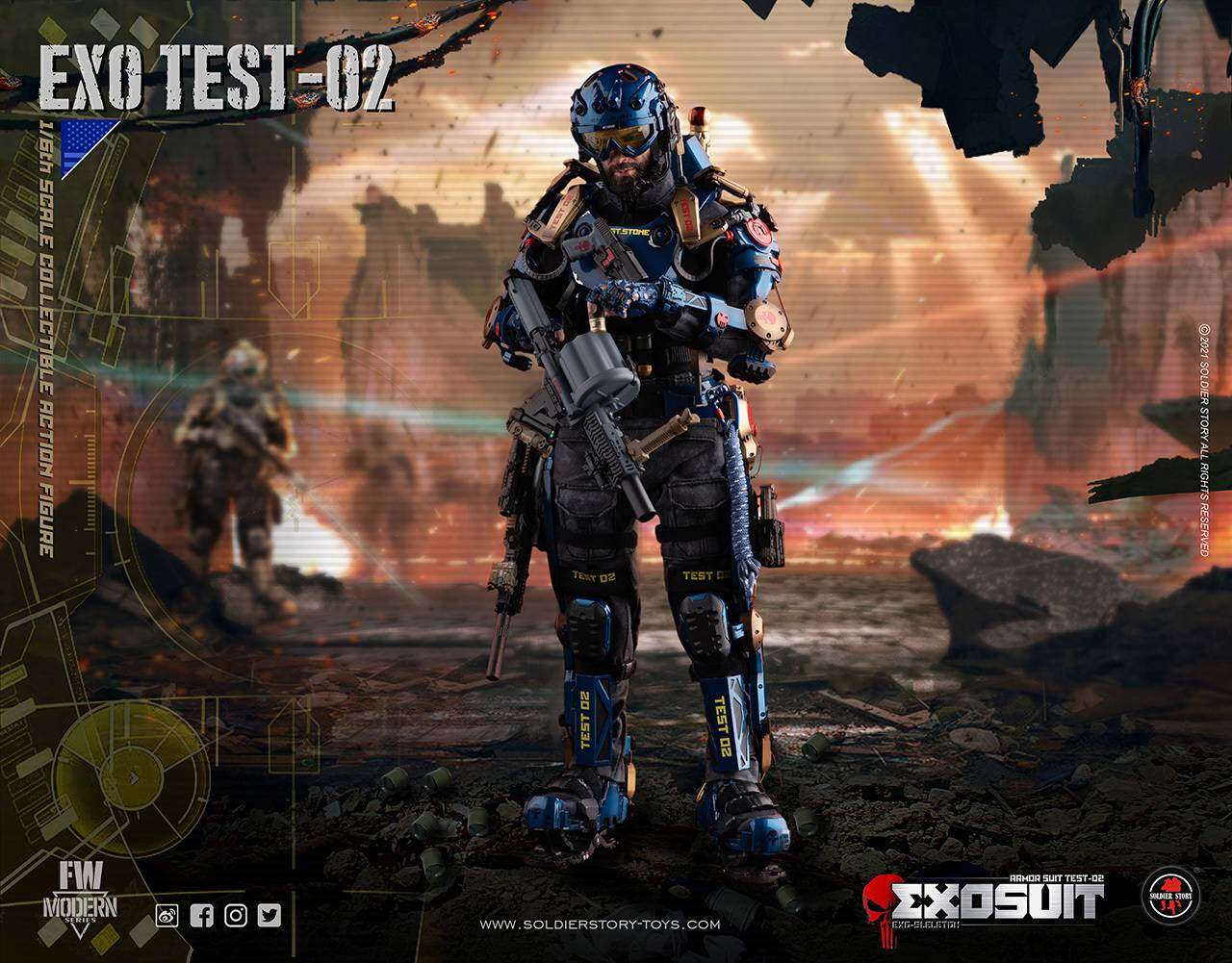 EXO-SKELETON ARMOR SUIT TEST-02 image 4