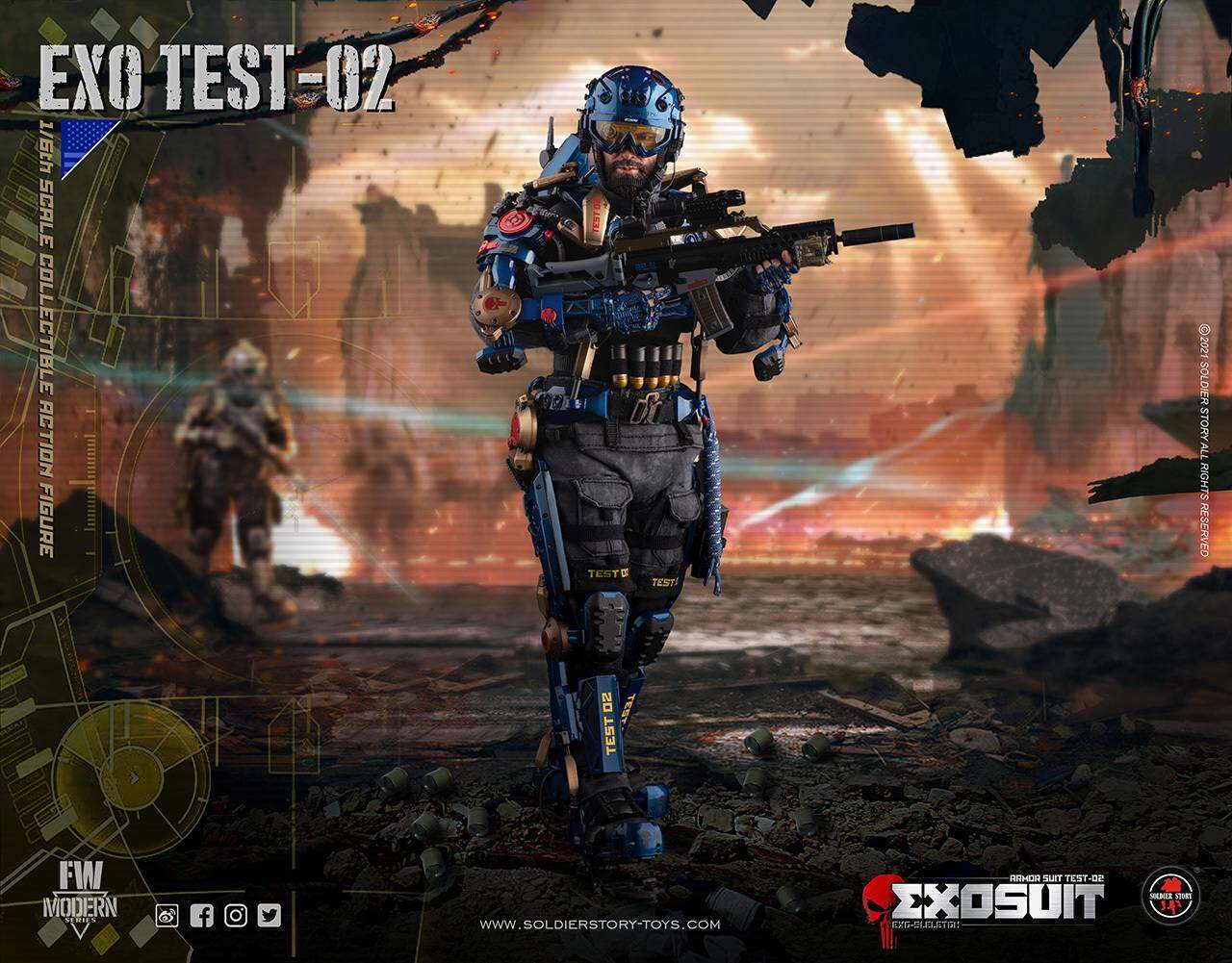 EXO-SKELETON ARMOR SUIT TEST-02 image 6