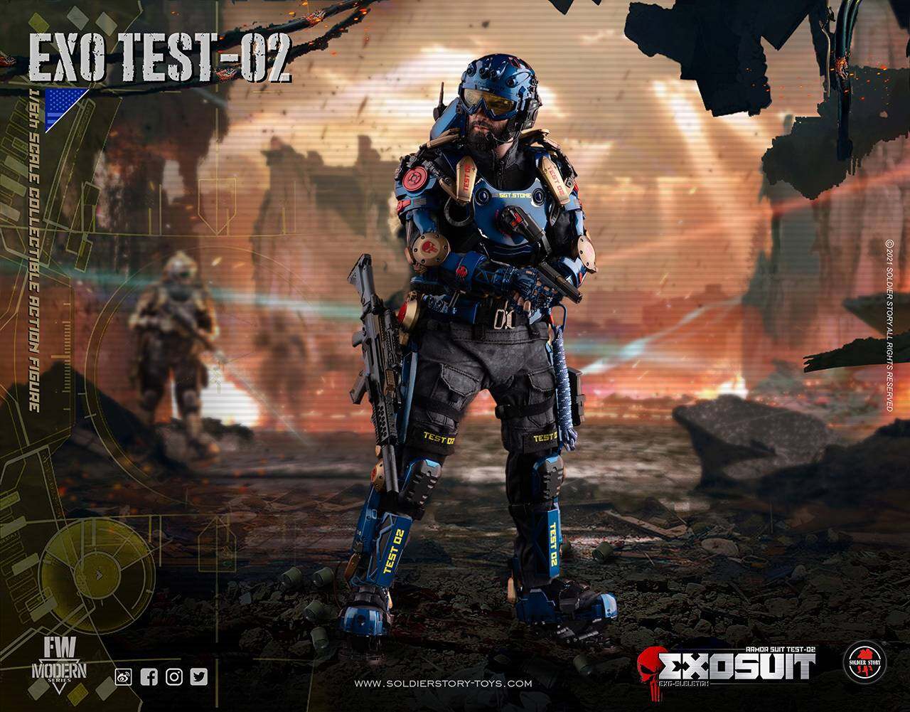 EXO-SKELETON ARMOR SUIT TEST-02 image 9