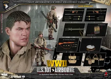 WWII U.S. 101st Airborne DIV. 1st Battalion 506th PIR, Private First Class