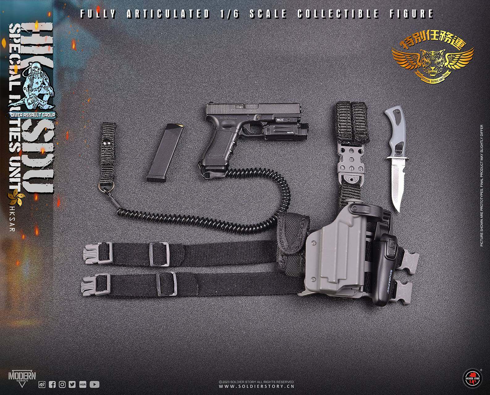 CHINA HK SDU Diver Assault Group(Deluxe Ver.) image 7